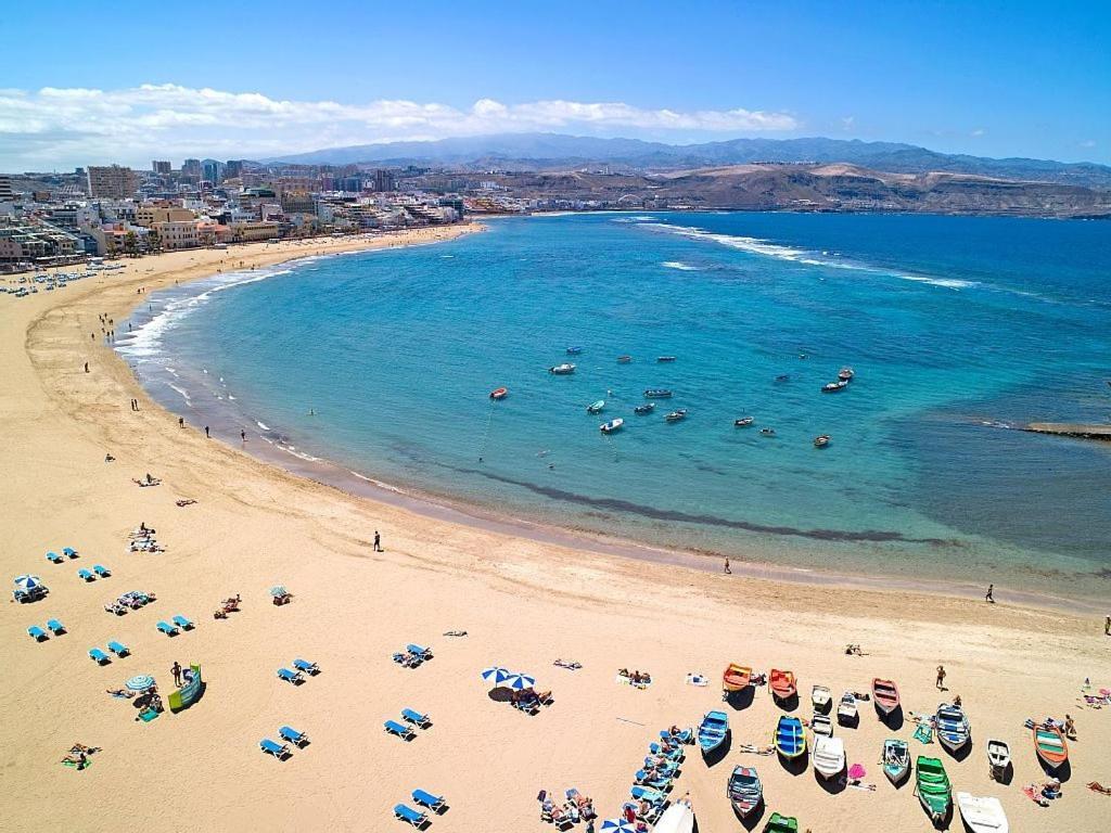 Primera Linea Playa Canteras With Sea View Las Palmas de Gran Canaria Exteriör bild